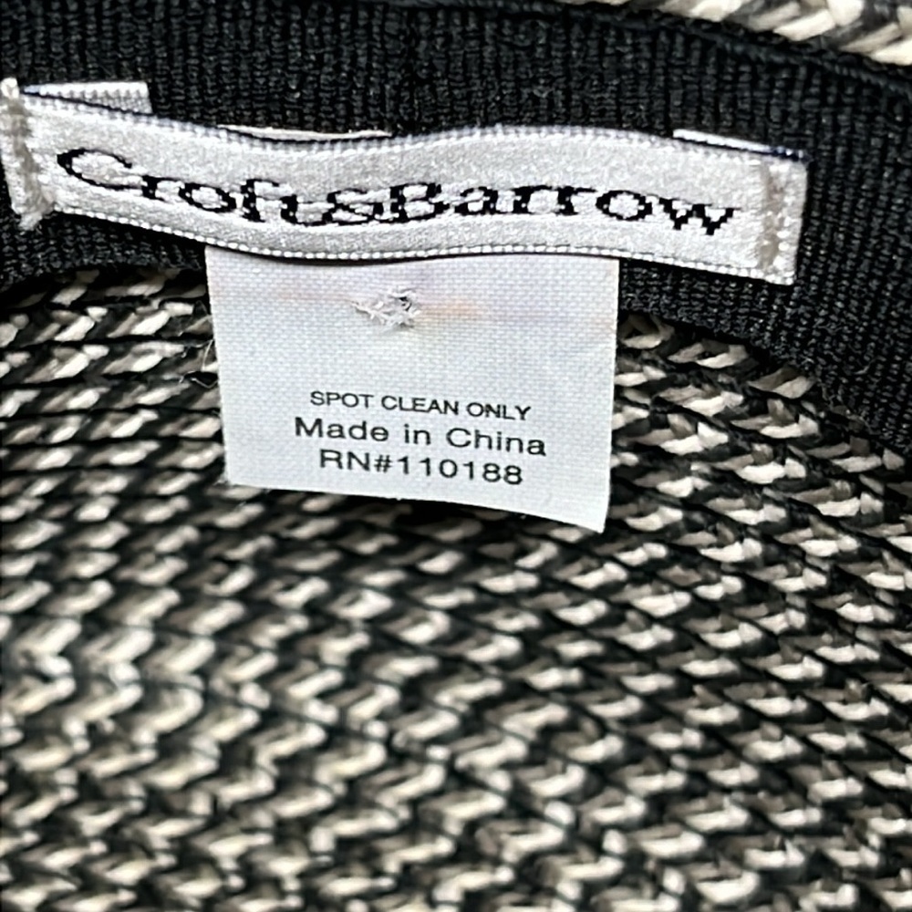 Packable Cloche Hat Black , Tan & Gray - Picture 10 of 11